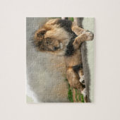 Lion Lovers King of the Oerwoud Legpuzzel (Verticaal)