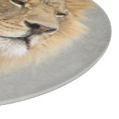 Lion Lovers koning van het Oerwoud Snijplank (Hoek)