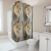 Lion Lovers Oerwoud Douchegordijn (In situ)