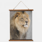 Lion Lovers Sierkussen Hangend Wandkleed (Voorkant)
