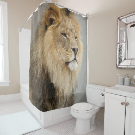 Lion Lovers Wildlife Shower Curtain Douchegordijn