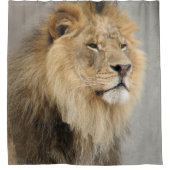 Lion Lovers Wildlife Shower Curtain Douchegordijn (Voorkant)