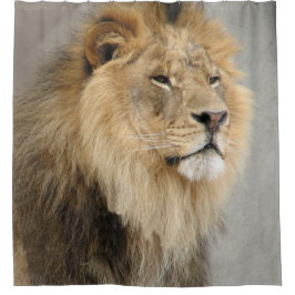 Lion Lovers Wildlife Shower Curtain Douchegordijn