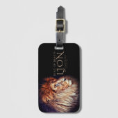 Lion [Luggage Tag] Bagagelabel (Voorkant (verticaal))