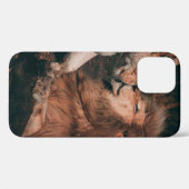 LION LYING ON BROWN ROCK Case-Mate iPhone CASE (Achterkant (horizontaal))