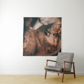 LION LYING ON BROWN ROCK WANDKLEED (In Situ (horizontaal))