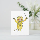 Lion Maestro Briefkaart (Staand voorkant)