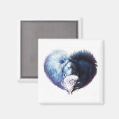Lion Magneet (Voorkant / Achterkant)