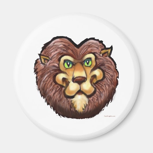 Lion Magneet (Voorkant)