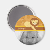 Lion magnet (Voorkant / Achterkant)