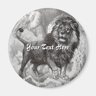 Lion Magnet
