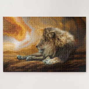 LION MAJESTIC HUNTER LEGPUZZEL