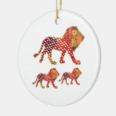 LION - Majestic KING van dieren Keramisch Ornament (Links)