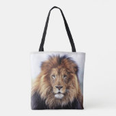 LION MALE LION CANVAS TAS PURSE (Achterkant)