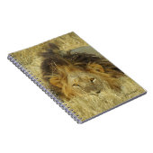 Lion Male Notitieboek (Rechterzijde)