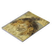 Lion Male Notitieboek (Linkerzijde)