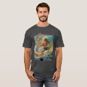 LION MAN NA PRAIA BRAVA T-SHIRT (Voorkant volledig)
