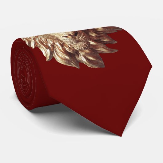 Lion mannen stropdas (Opgerold)