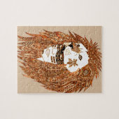 Lion Mask Legpuzzel (Horizontaal)