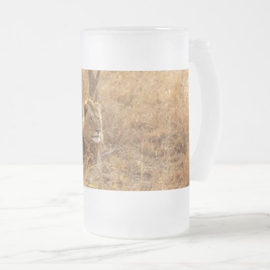 Lion Matglas Bierpul (Voorkant rechts)