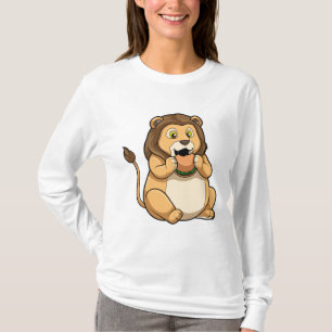 Lion met Burger T-shirt