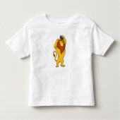 Lion met Comb Kinder Shirts (Voorkant)