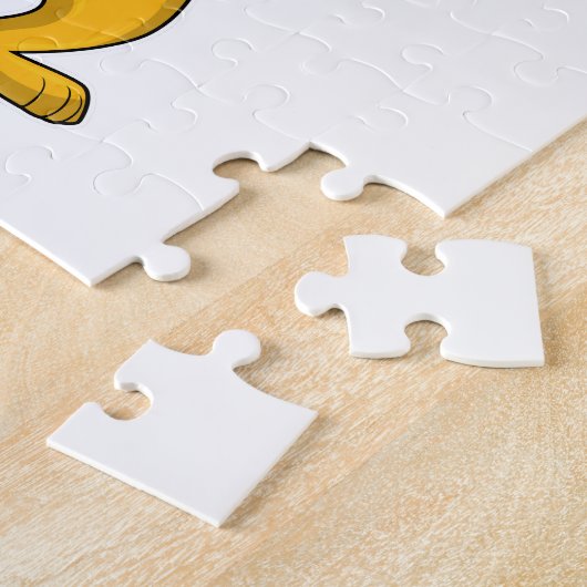 Lion met Comb Legpuzzel (Zijkant)
