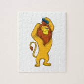 Lion met Comb Legpuzzel (Verticaal)