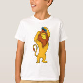Lion met Comb T-shirt (Voorkant)