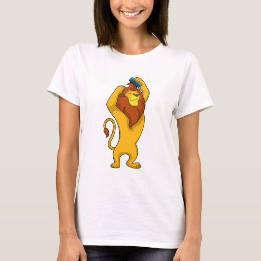 Lion met Comb T-shirt (Voorkant)