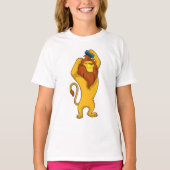 Lion met Comb T-shirt (Voorkant)