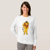 Lion met Comb T-shirt (Voorkant volledig)