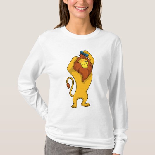 Lion met Comb T-shirt (Voorkant)