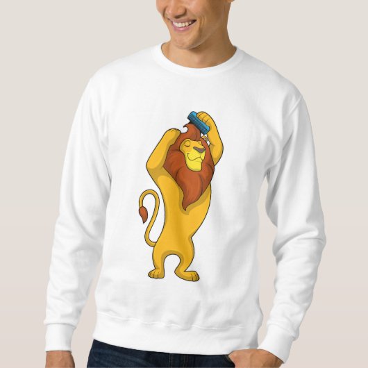 Lion met Comb Trui (Voorkant)