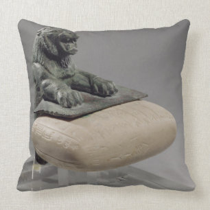 Lion met een Hurrian foundation tablet, c.2150 B Kussen