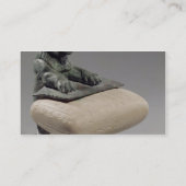 Lion met een Hurrian foundation tablet, c.2150 B Visitekaartje (Achterkant)