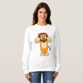 Lion met grote wetten trui (Voorkant volledig)