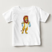 Lion met handdoek voor douwer (Voorkant)