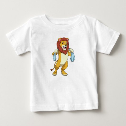 Lion met handdoek voor douwer (Voorkant)