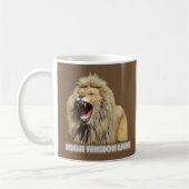 Lion met hoge spanning koffiemok (Links)