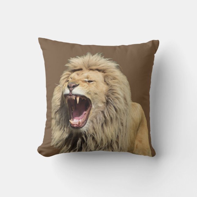 Lion met hoge spanning kussen (Voorkant)