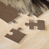 Lion met hoge spanning legpuzzel (Zijkant)