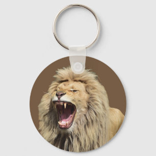 Lion met hoge spanning sleutelhanger