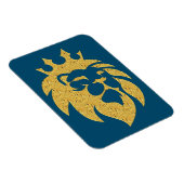 Lion met kroon - Gold Style 1 Magneet (Rechterzijde)
