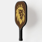 Lion met kroon - Gold Style 1 Pickleball Paddle (Links)