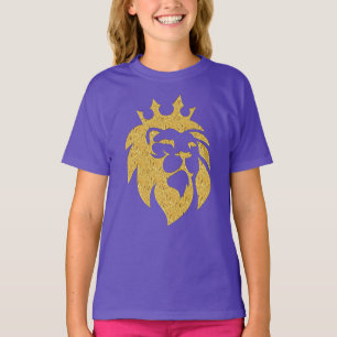 Lion met kroon - Gold Style 1 T-shirt