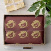 Lion met kroon - Gold Style 1 Tissuepapier (Geschenk)