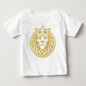 Lion met kroon - Gold Style 4 (Voorkant)