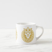 Lion met kroon - Gold Style 4 Espresso Kop (Rechts)