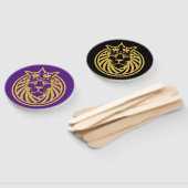 Lion met kroon - Gold Style 4 Handwaaier (Niet-gemonteerd)